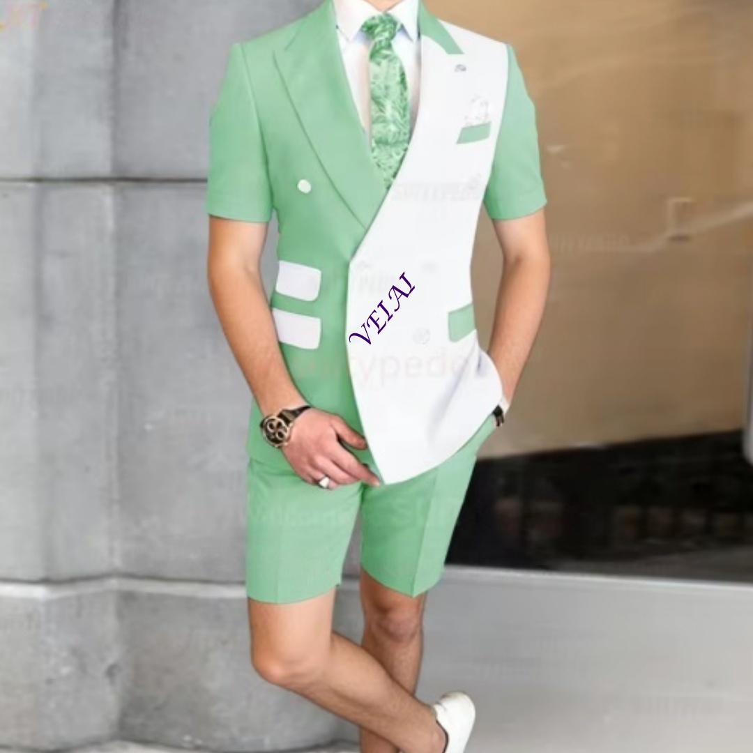 Men Formal Wear Summer - Yazlık Erkek 2 Parçalı Günlük Takım