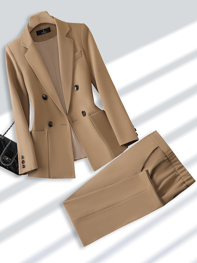 Men Formal Wear Summer - Moda bayanlar takım elbise resmi kadın