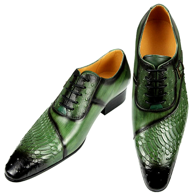 Men'S Formal Attire - Lüks Erkek Oxford Ayakkabı İngiliz Oyma