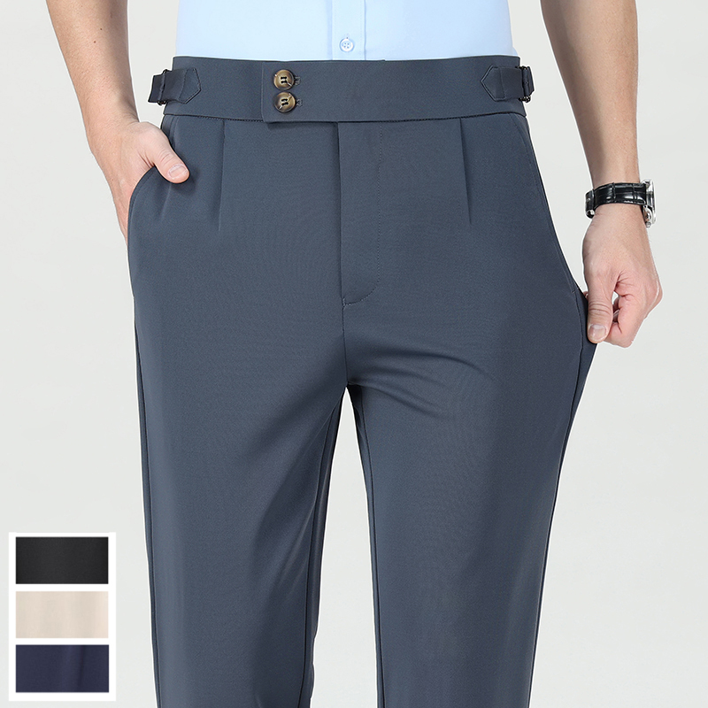 Men'S Formal Attire - Kaliteli Erkek İş Rahat Pantolon Elastik