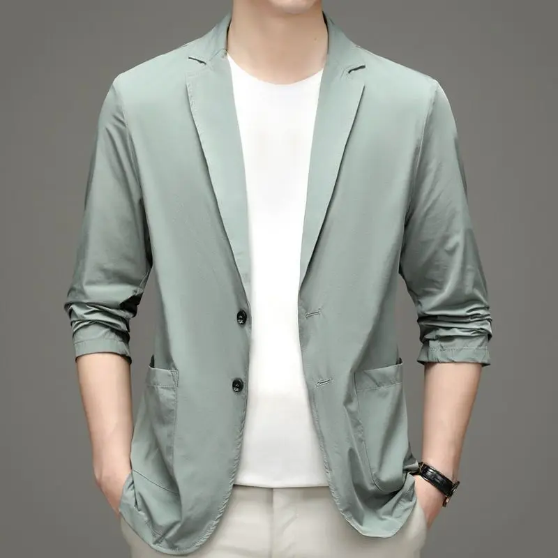 Yeni yaz erkekler ince Blazers - Men Formal Wear Summer incelemesi ve fiyatı