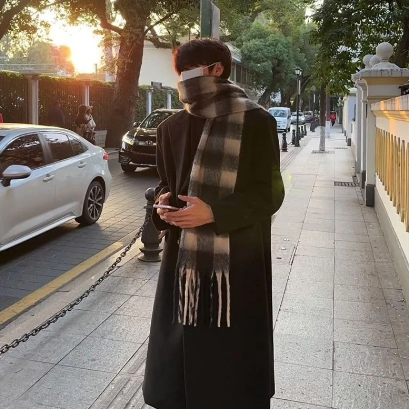 Kore Tarzı Erkek Yün Palto Ort - High End Men'S Formal Wear incelemesi ve fiyatı