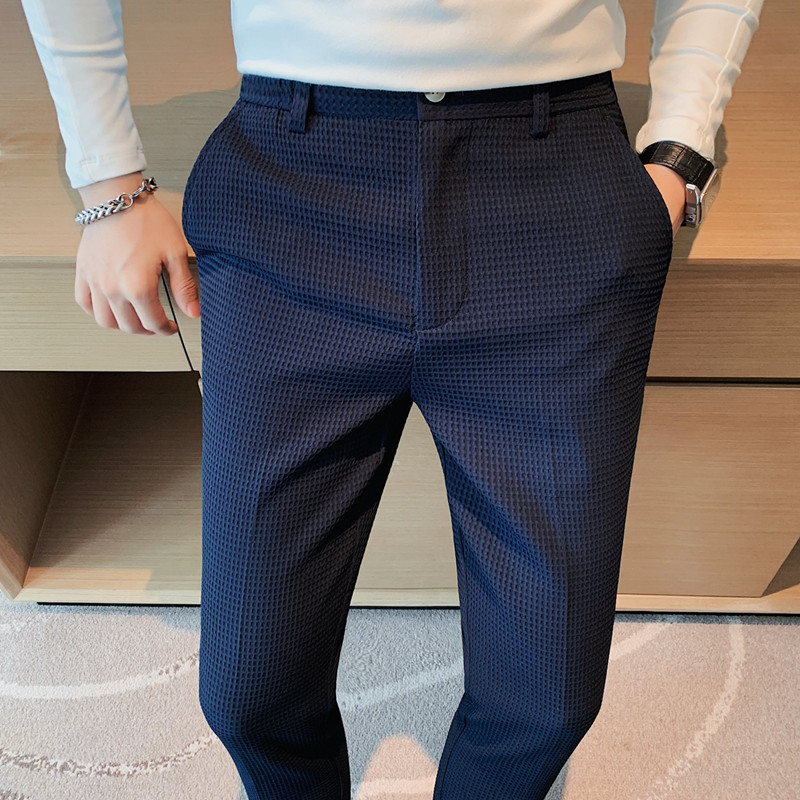2024 Sonbahar Yeni Waffle Stre - Men'S Formal Attire incelemesi ve fiyatı