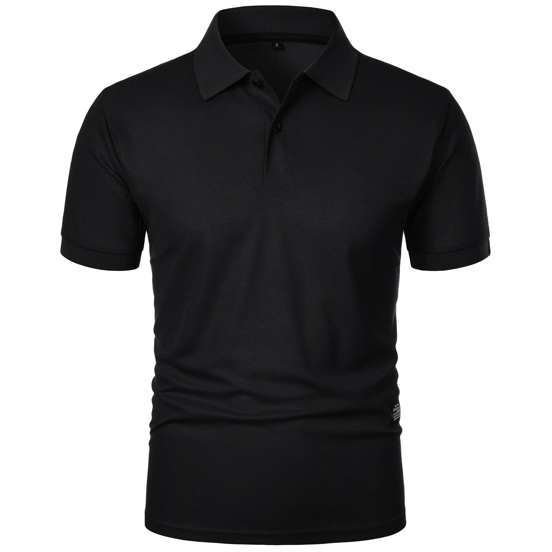 Erkek Günlük Polo Gömlek Siyah - Men Formal Wear Summer incelemesi ve fiyatı