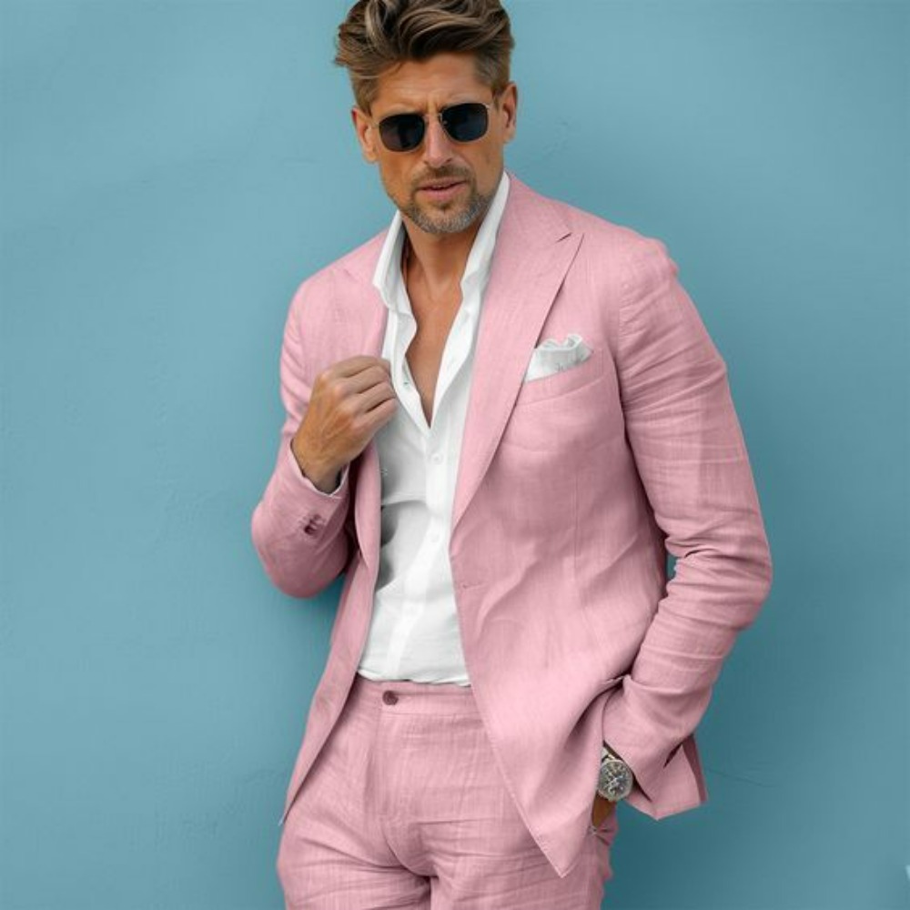 Keten Düğün Erkek Takım Elbise - Men Formal Wear Summer incelemesi ve fiyatı