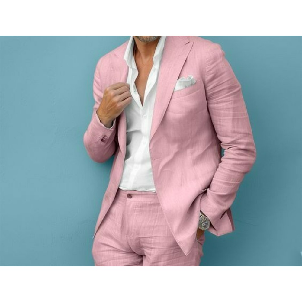 Keten Düğün Erkek Takım Elbise - Men Formal Wear Summer incelemesi ve fiyatı